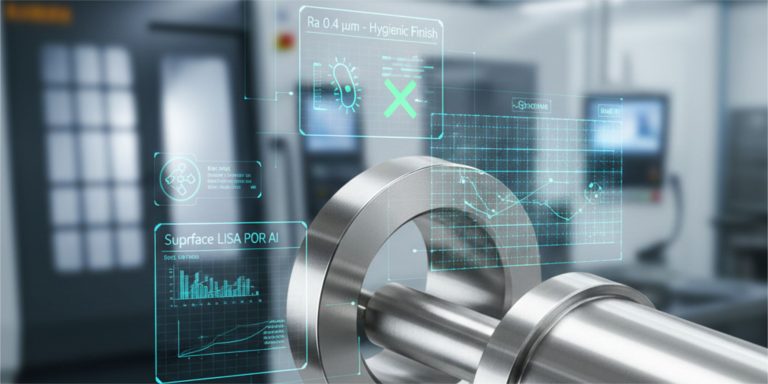 Lee más sobre el artículo La Higiene de la Precisión: Por qué el acabado CNC es el secreto de la seguridad alimentaria en 2026